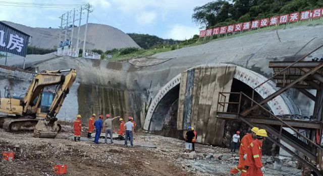 呂岙二號隧道“首爆”成功， 正式進入實質(zhì)性施工階段